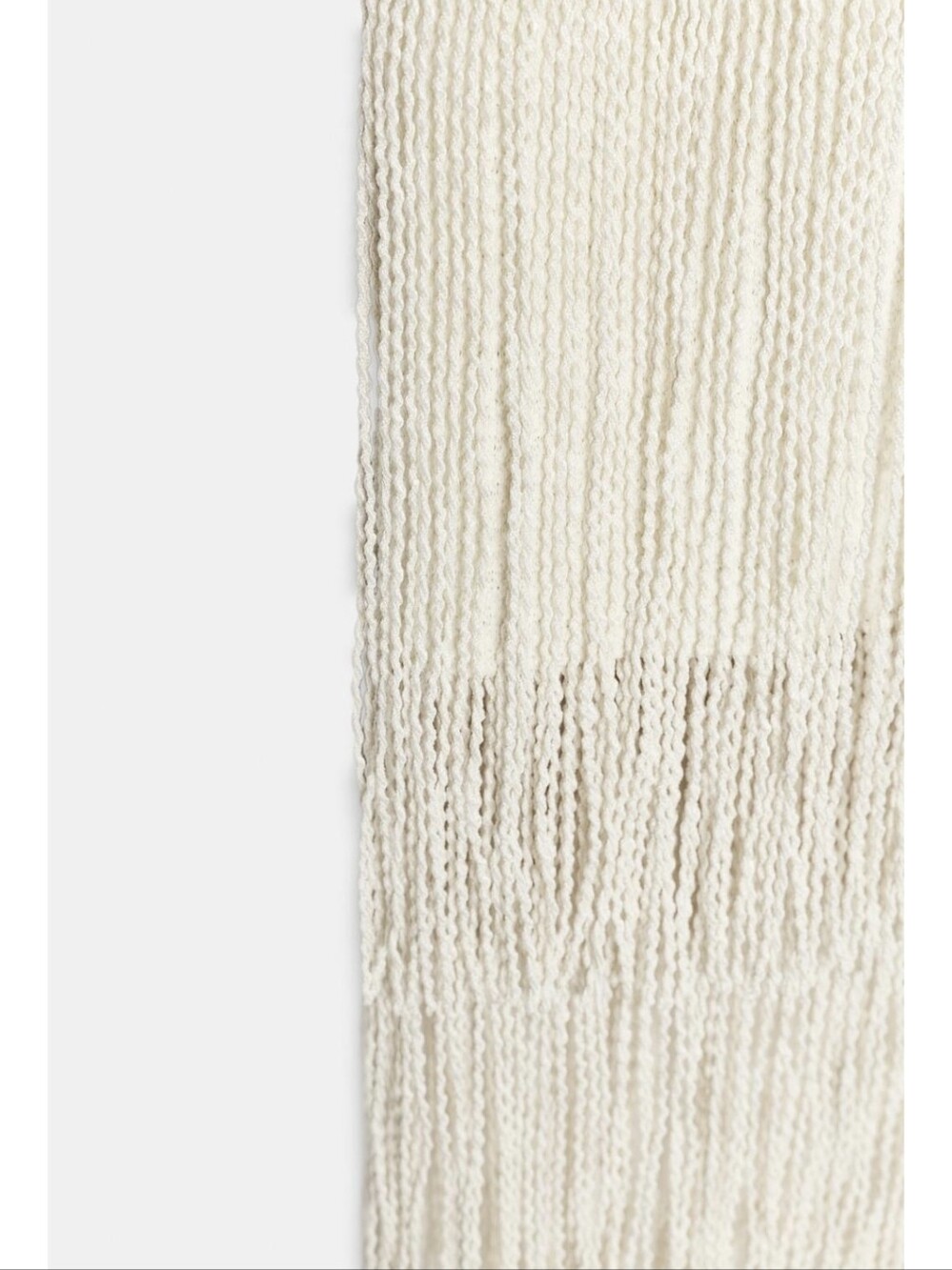 TEXTURED FRINGED DRESS - Picture 8 of 8